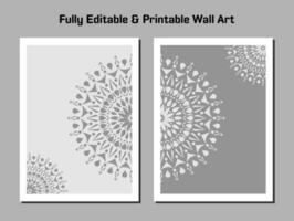 Wall Art Editable vector