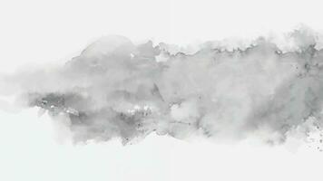 Soft watercolor splash stain background vector