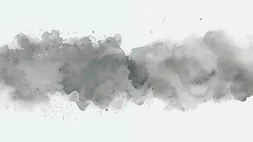 Soft watercolor splash stain background vector