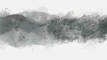 Soft watercolor splash stain background vector