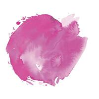 Soft watercolor splash stain background vector