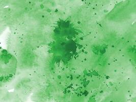 Soft watercolor splash stain background vector