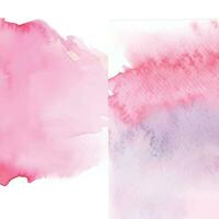 Soft watercolor splash stain background vector