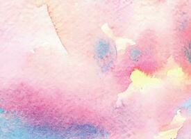 Soft watercolor splash stain background vector