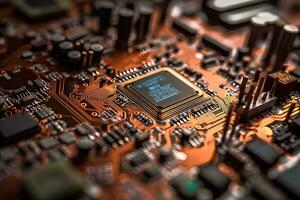 computer circuit chip waste ,Generative AI photo