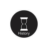 history icon vector