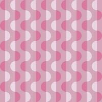 Abstract small with pink color half circles seamless pattern for web, print, textile, wallpaper, gift wrapping paper and other. vector