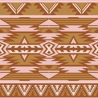 Seamless pattern of Aztec tribes. geometric figure vector