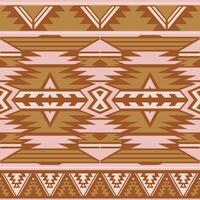 Seamless pattern of Aztec tribes. geometric figure vector