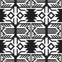 Ethnic patterns. Aztec seamless geometric pattern on white back. Designed for bakcground borders or frames. vector