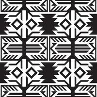 Ethnic patterns. Aztec seamless geometric pattern on white back. Designed for bakcground borders or frames. vector