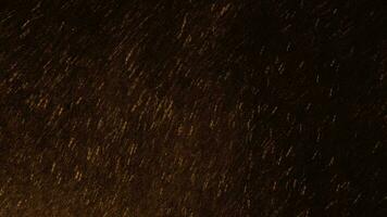 Night snowstorm with strong wind video