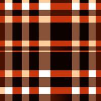 plaid checked pattern seamless fabric textured background modern design vector illustration