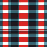 plaid checked pattern seamless fabric textured background modern design vector illustration