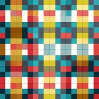 plaid checked pattern seamless fabric textured background modern design vector illustration