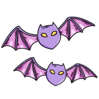 Cute Halloween Element Bat Ccartoon