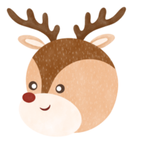 Reindeer cartoon illustration png