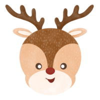 Reindeer cartoon illustration png