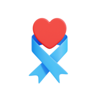 World Heart Day 3D Icon png