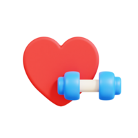 World Heart Day 3D Icon png