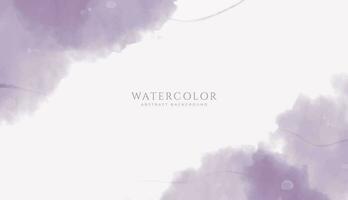 Abstract horizontal watercolor background. Neutral light colored empty space background illustration vector