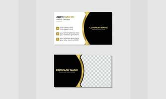 conjunto de artístico y elegante negocio tarjetas vector