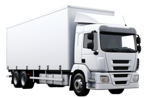 coperto furgone png carico furgone camion trasporto carico trasparente sfondo ai generato