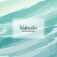 abstrack blue watercolor brush background vector