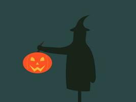 flat design Halloween vector illustration