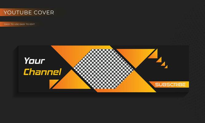 Social media banner and cover art template