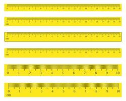 Ruler scale measure line. Measurement scale texture pattern. vector