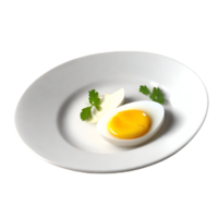 boiled egg chicken  AI Generative png