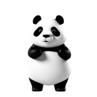 Panda mignonne ours ai génératif png