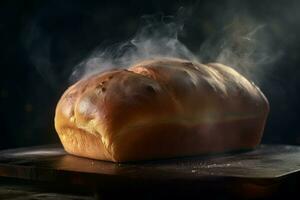 Homemade bread. Generate Ai photo