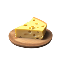 queso comida ai generativo png