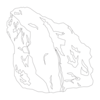 Rock Nature 2D Outline Illustrations png