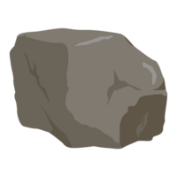 pedra natureza 2d cor ilustrações png