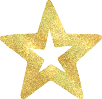 icône étoile dorée png