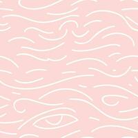 a pink background with a wave pattern vector