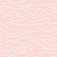 a pink background with a wave pattern vector