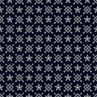 a navy and white star pattern with a star in the center vector
