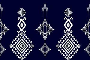 Ethnic geometric pattern, seamless design for background or wallpaper. vector