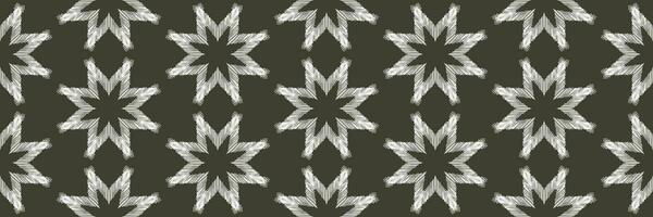 Seamless pattern, traditional ethnic pattern on green background, Aztec abstract vector pattern