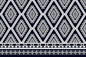 Ethnic geometric pattern, seamless design for background or wallpaper. vector