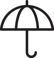 Umbrella protection icon symbol vector image. Illustration of the safety protect umbrella security design image