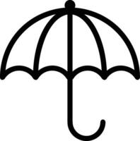 Umbrella protection icon symbol vector image. Illustration of the safety protect umbrella security design image