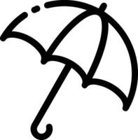 Umbrella protection icon symbol vector image. Illustration of the safety protect umbrella security design image