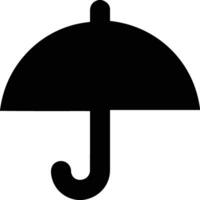 Umbrella protection icon symbol vector image. Illustration of the safety protect umbrella security design image