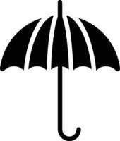 Umbrella protection icon symbol vector image. Illustration of the safety protect umbrella security design image