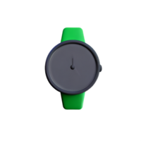 watch 3d rendering icon illustration png